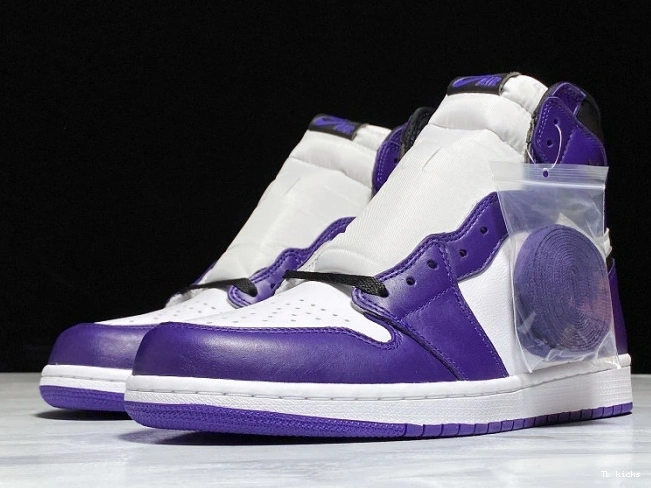 Cheap TBK OG 1 High Jordan 555088-500 Court Air Purple 0715